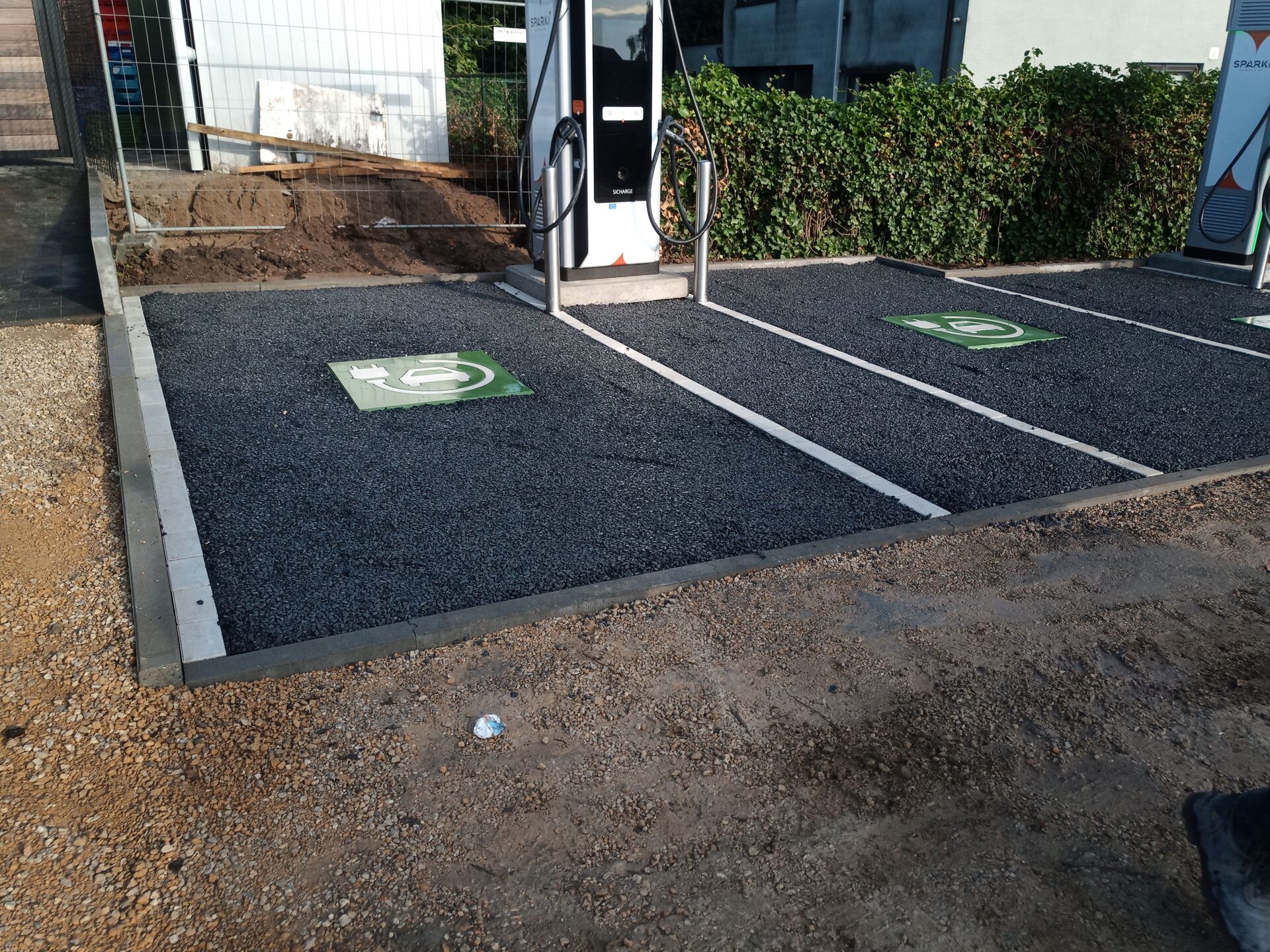 Oprit en parking